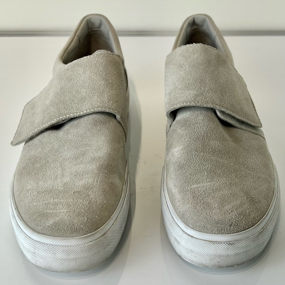 VINCE SUEDE PLATFORM SNEAKERS - Picture 9 of 12